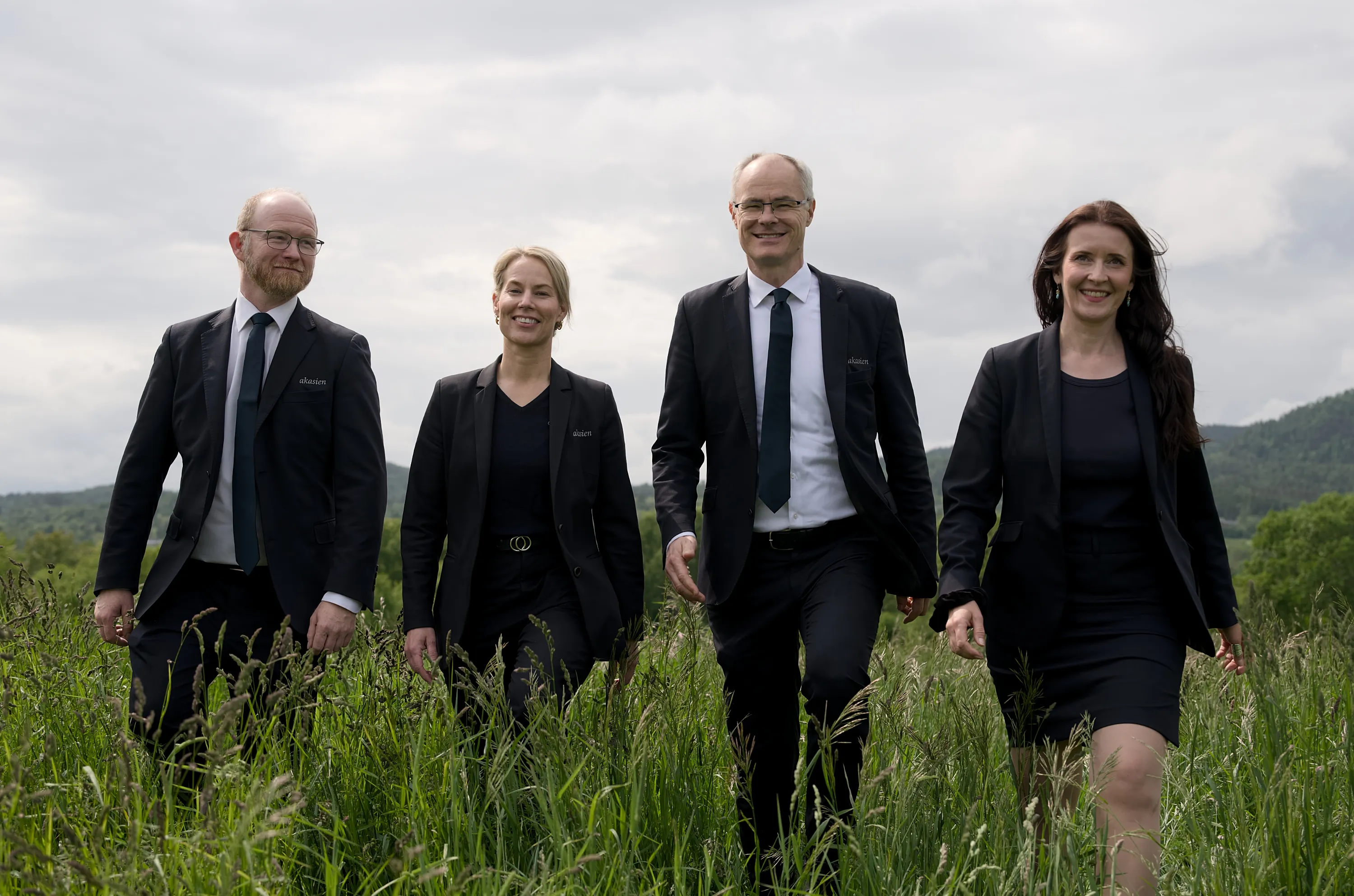 Ansatte i Akasien Begravelsesbyrå