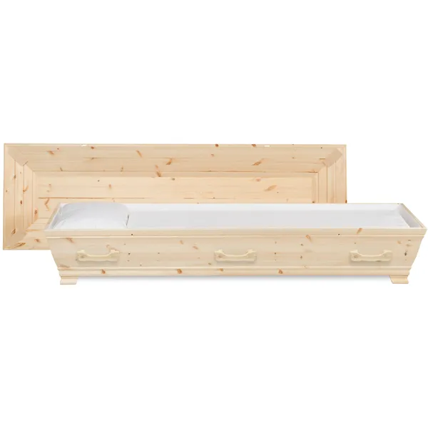 Natur ubehandlet kiste intredning